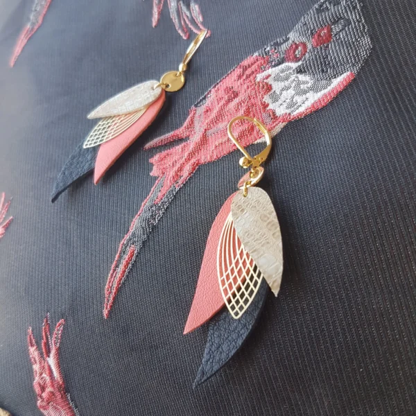 Boucles cuir Ara