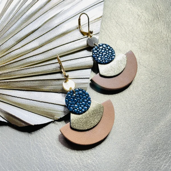 Boucles cuir Hestia