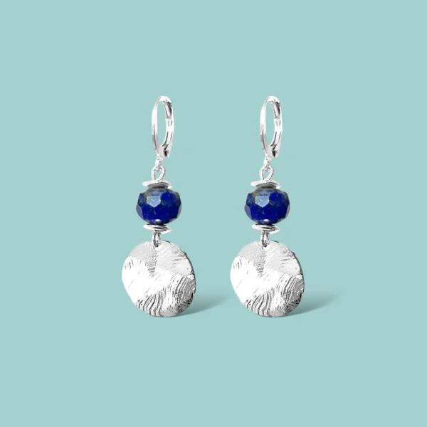 Boucles d'oreilles argentées Verona