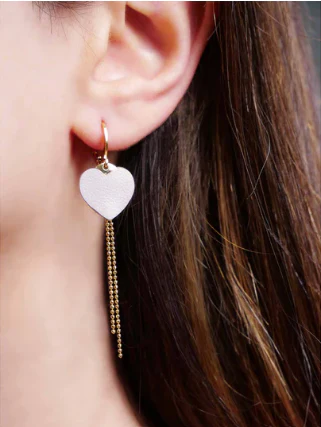 Boucles d’oreilles cuir Daphné