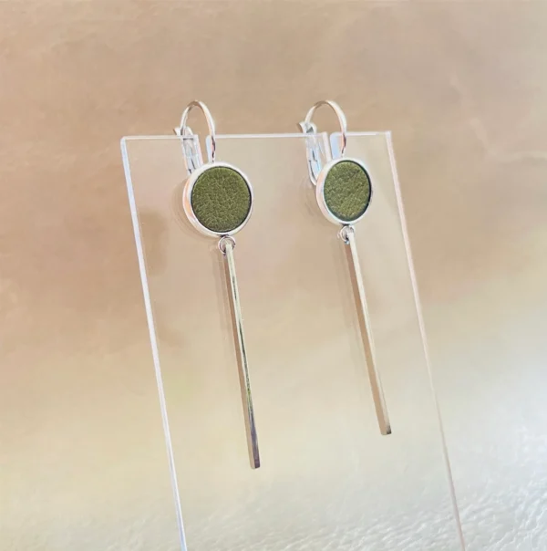 Boucles cuir Naka