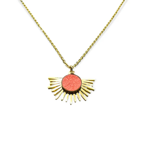 Collier cuir Miria