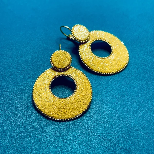 Boucles cuir Céleste