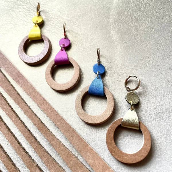 Boucles cuir Cyllène