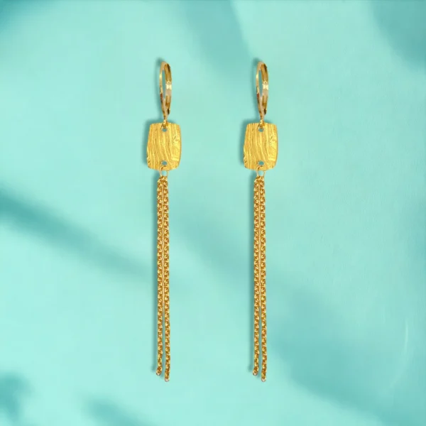 Boucles d'oreilles dorées Alicante