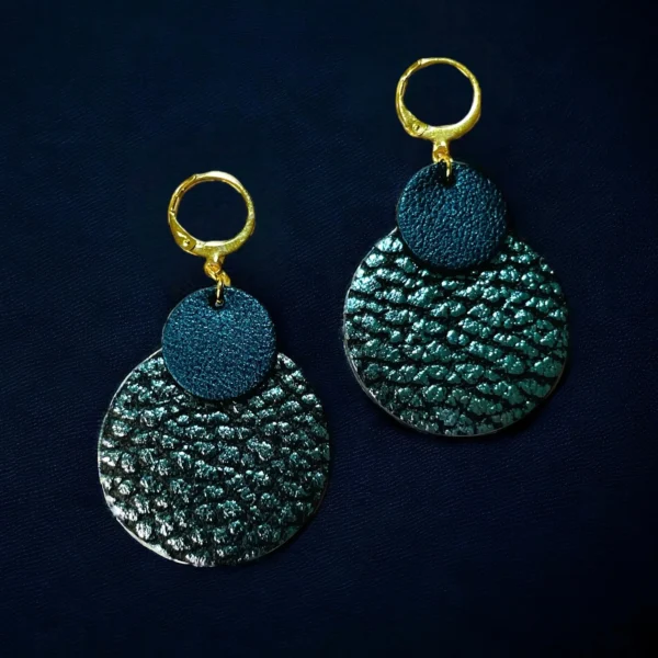 Boucles d'oreilles cuir Chica